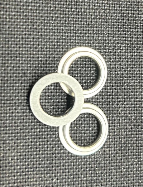 Adapter ring for spinner backplate