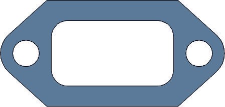 HE75/165 Auspuffdichtung